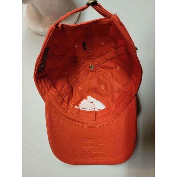 Virginia Tech Hokies w/ State Outline Legacy 92 Hat Cap Red / Orange Adjustable - Picture 6 of 9